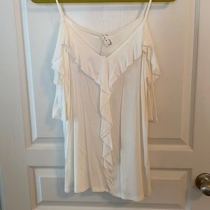Off-White cold shoulder top